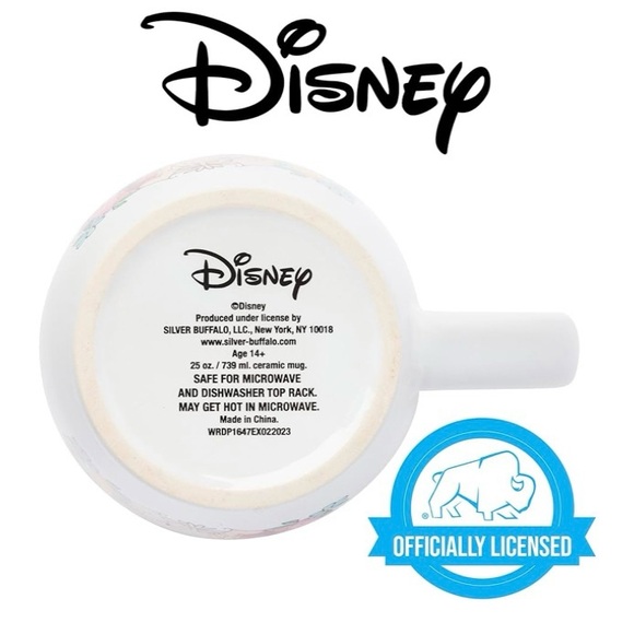 Silver Buffalo Disney Princess Magical Jumbo Curved Ceramic Mug, 25 Ounces - Picture 2 of 5